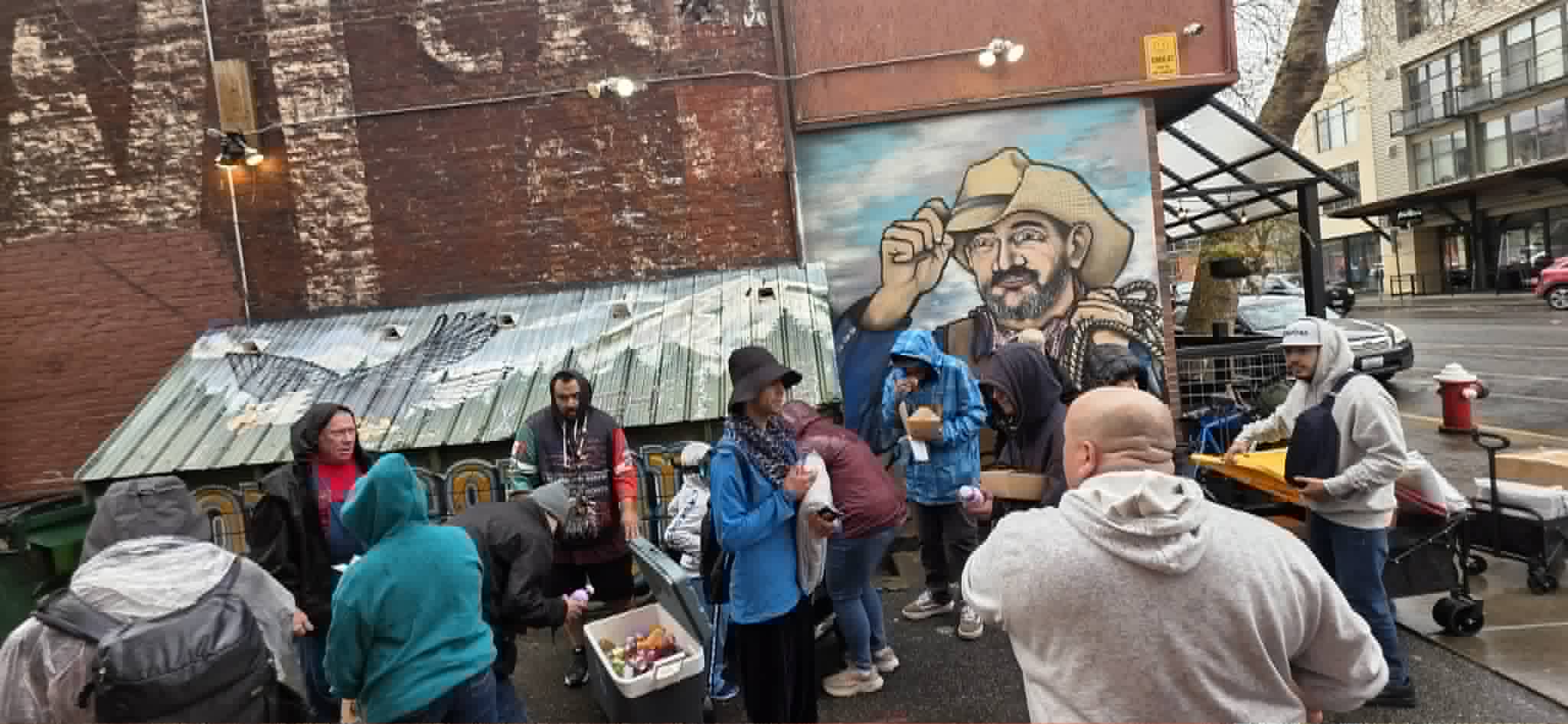 Homeless Outreach event flyer